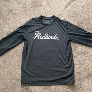 Nike Dri-Fit Long Sleeve Running Shirt - Illinois State Redbirds